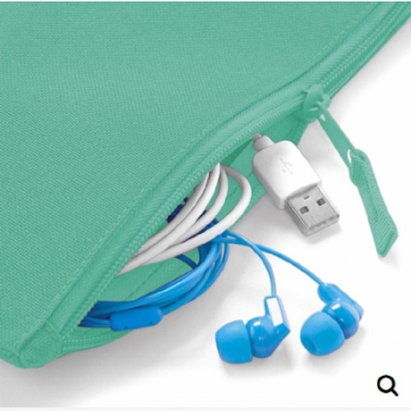 Bagbase Grab Zip Pocket Pouch Bag (2-pack) One Size Mint Mint One Size