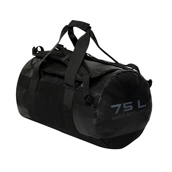 Clique 2 i 1 Duffel Bag One Size Svart Black One Size