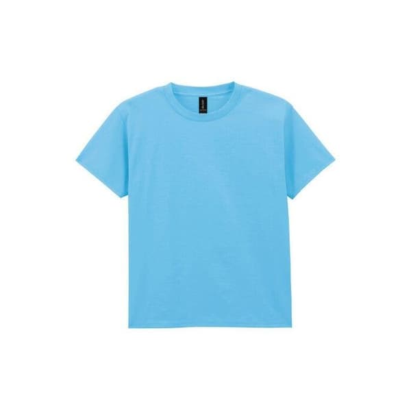 Gildan Barn/Barn Lättvikts T-shirt i Bomull 5-6 År Himmel Sky Blue 5-6 Years
