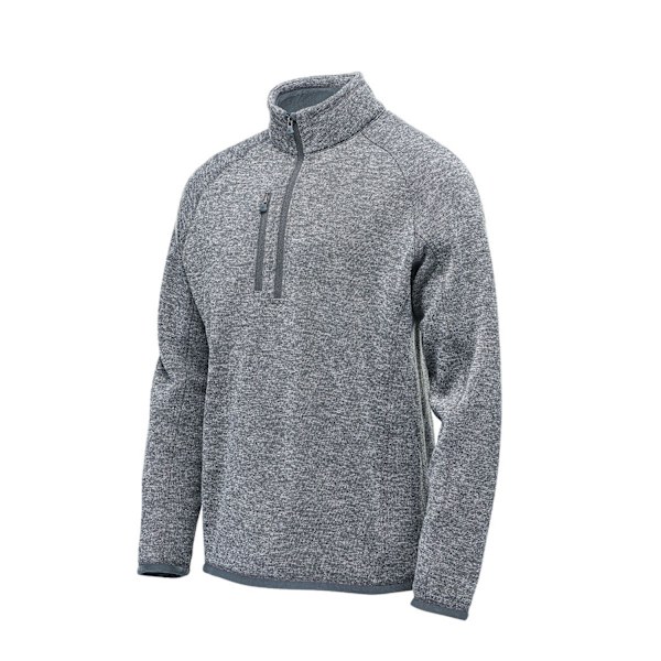 Stormtech Mens Avalanche Quarter Zip Pullover M Granite Heather Granite Heather M
