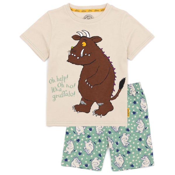 Gruffalo barn/barn kort pyjamas set 18-24 månader multi Multicoloured 18-24 Months