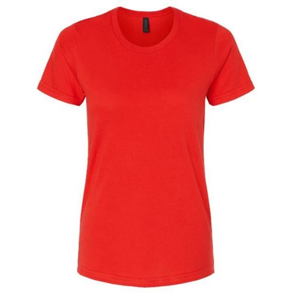 Gildan Softstyle T-shirt för damer, mellanvikt, storlek M, röd Red M