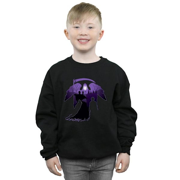 Harry Potter Pojkar Graveyard Silhouette Sweatshirt 9-11 År Bl Black 9-11 Years