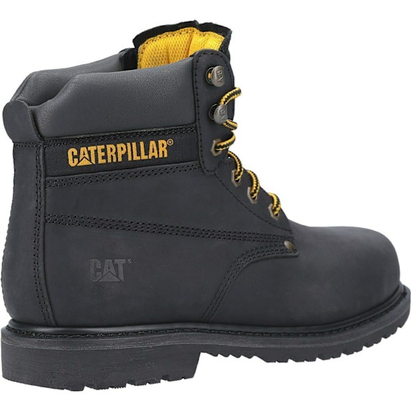 Caterpillar Powerplant S3 Lädersäkerhetskängor 9 UK Svart Black 9 UK