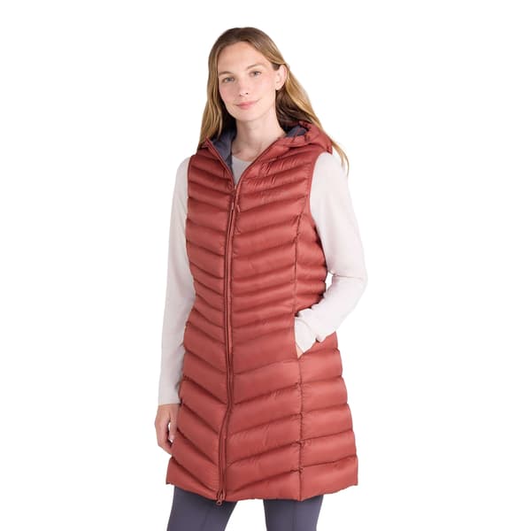 Mountain Warehouse Dam/Dam Florence Vadderad Lång Gilet 10 Rust 10 UK