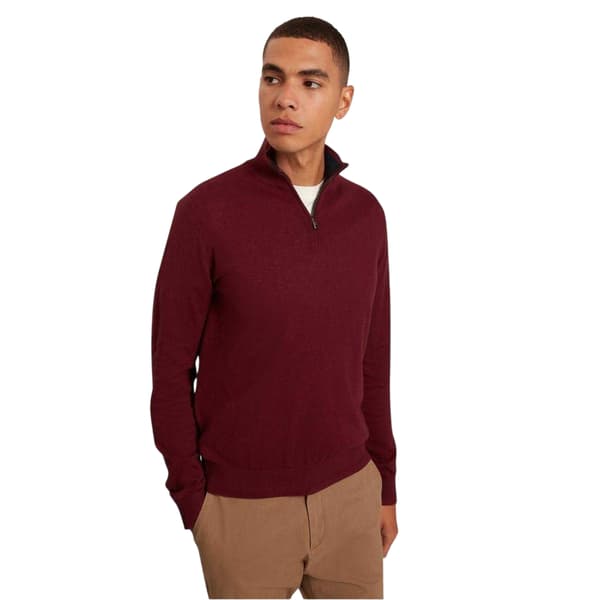 Ted Baker Herrtröja i Merinoull S Oxblood Oxblood S
