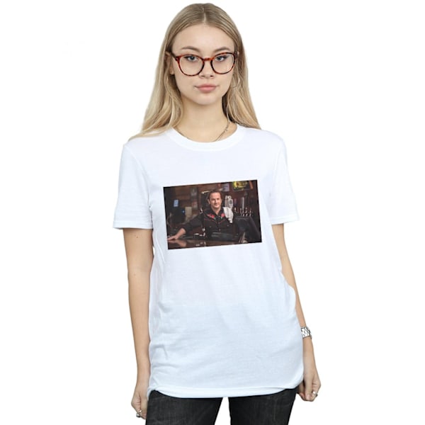 Supernatural Dam/Damer Gabriel's Bar Bomull Boyfriend T-Shirt White 3XL