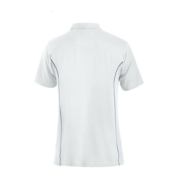 Clique New Conway Pikétröja för män M Vit White M