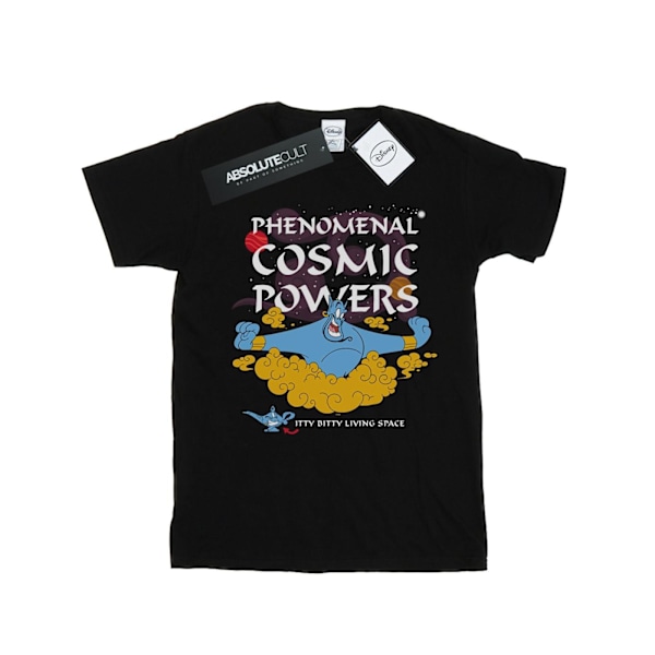 Disney Girls Aladdin Genie Phenomenal Cosmic Powers Bomull T-Sh Black 12-13 Years