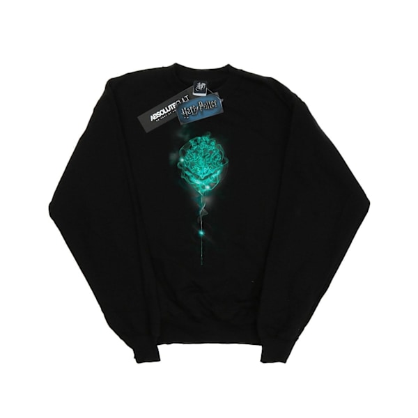 Harry Potter Boys Hogwarts Crest Mist Sweatshirt 9-11 år Bla Black 9-11 Years