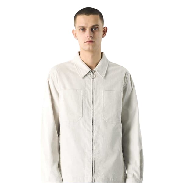 Pretty Green Herr Corduroy Overshirt S Stone Stone S