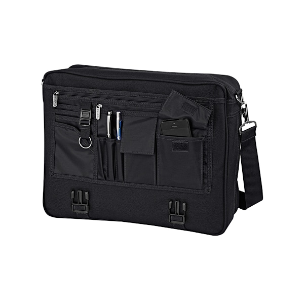 Quadra Portfolio Portfölj Väska - 12 Liter (2-pack) One Size Black One Size