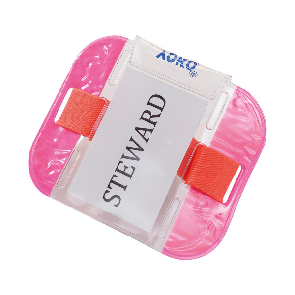 Yoko ID Armband One Size Fluorescerande Rosa Fluorescent Pink One Size