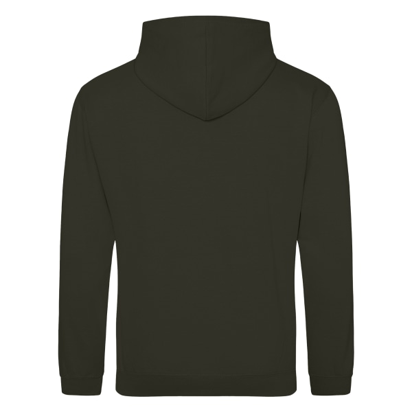Awdis Unisex College Hooded Sweatshirt / Hoodie 3XL Combat Gree Combat Green 3XL