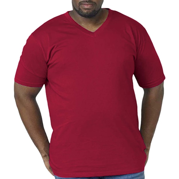 Duke Herr D555 Signature Kingsize T-shirt 5XL Röd Red 5XL