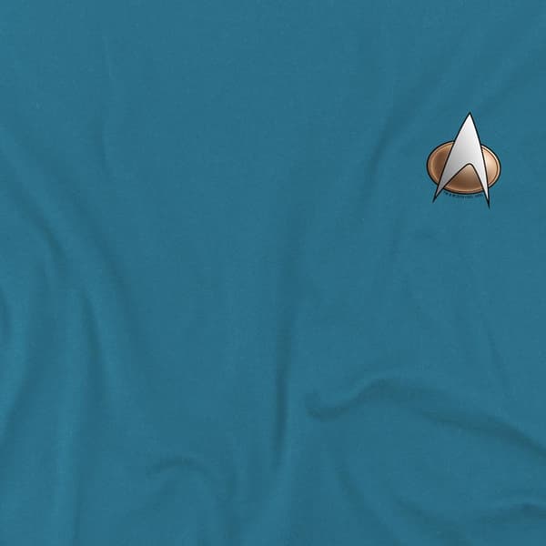 Star Trek Herr The Next Generation Science Emblem T-Shirt M Sla Slate M