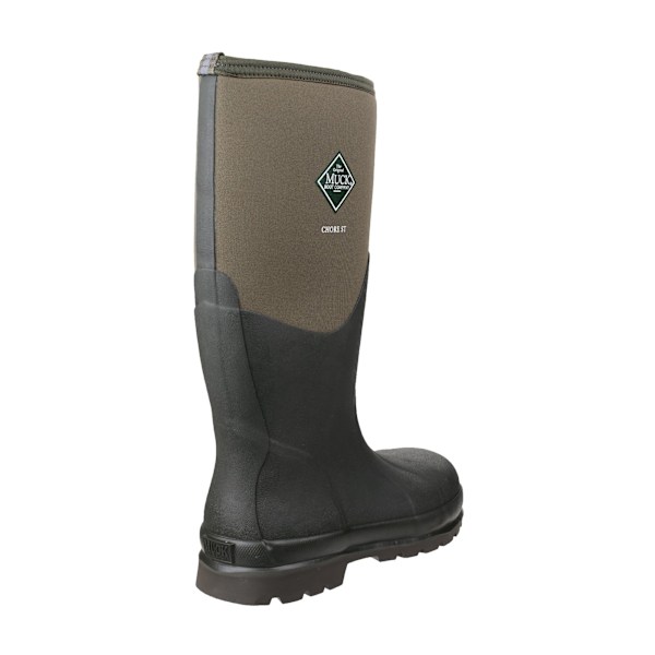 Muck Boots Unisex Chore Classic Hi Steel Safety Wellington Boot Moss 10 UK