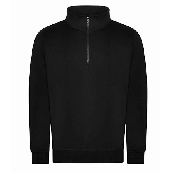 PRO RTX Herr Quarter Zip Sweatshirt S Flaskgrön Bottle Green S