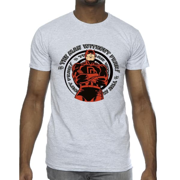 Marvel Herr Comics Daredevil Spiral T-Shirt S Svart Black S