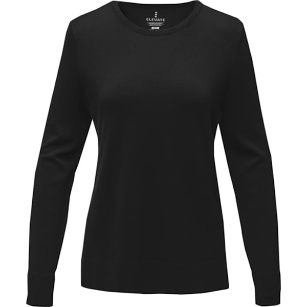 Elevate Dam/Kvinnor Merrit Pullover S Solid Black Solid Black S