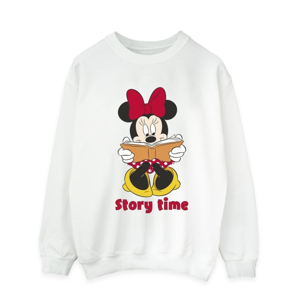 Disney Herr Minnie Mouse Story Time Sweatshirt S Vit White S