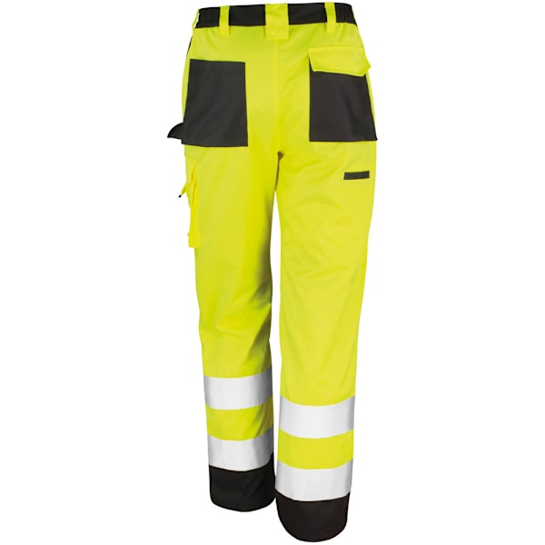 Result Safeguard Unisex Hi Viz Cargo Byxor L Hi-Vis Gul Hi-Vis Yellow L