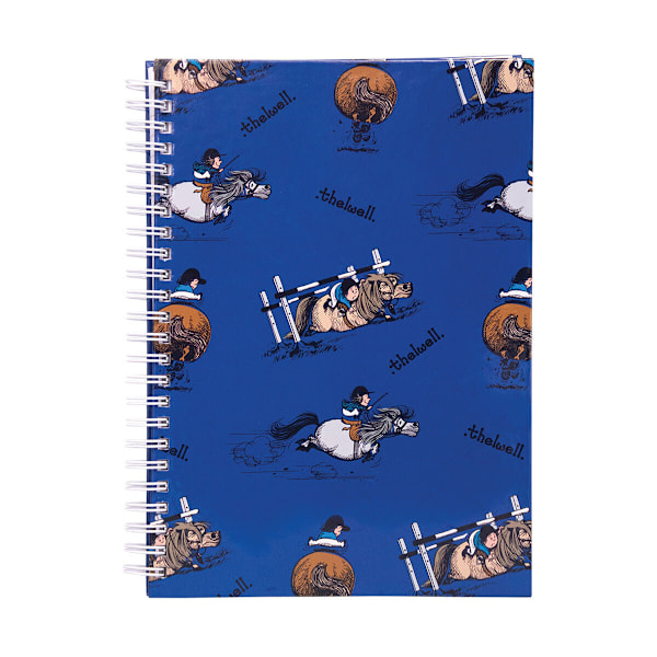 Hy Thelwell Collection Jumps Notebook A5 Klassisk Blå Classic Blue A5