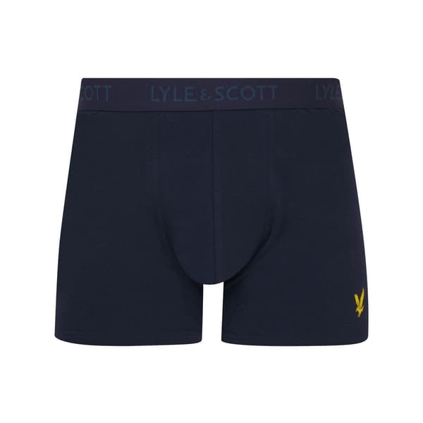 Lyle & Scott Herr Barclay Boxershorts (3-pack) M Blå Blue M