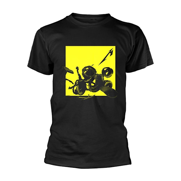 Metallica Unisex Adult 72 Seasons Broken Drum T-Shirt S Svart Black S
