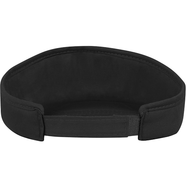 Hera Unisex Solskärm En Storlek Solid Svart Solid Black One Size