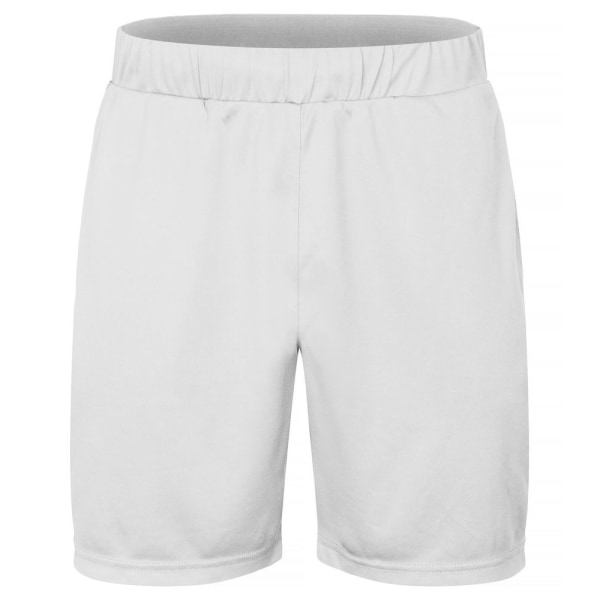 Clique Unisex Adult Plain Active Shorts L White White L