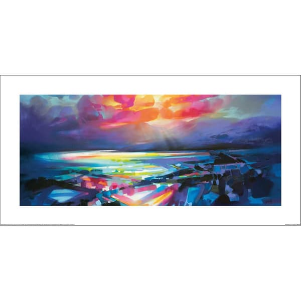 Scott Naismith Distilled Reality Study ll Konsttryck 30cm x 60cm Multicoloured 30cm x 60cm