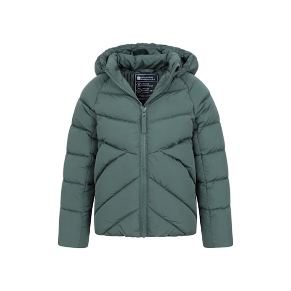 Mountain Warehouse Barnjacka för barn/ungdom Chill Padded 11-12 år Green 11-12 Years