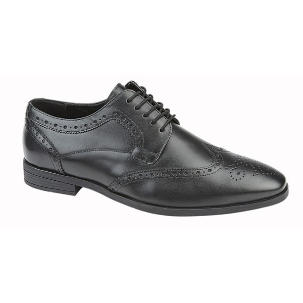 Roamers Softie Läder Brogues 11 UK Svart Black 11 UK
