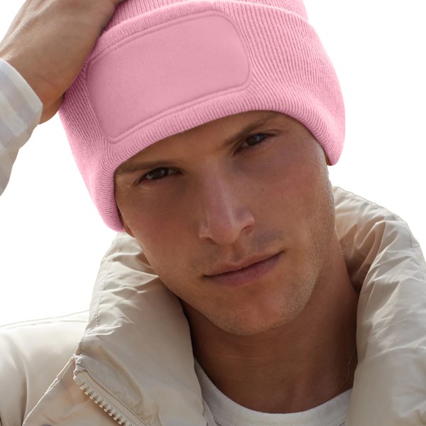 Beechfield Unisex Enfärgad Vintermössa / Huvudbonad (Perfekt för Dusky Pink One Size