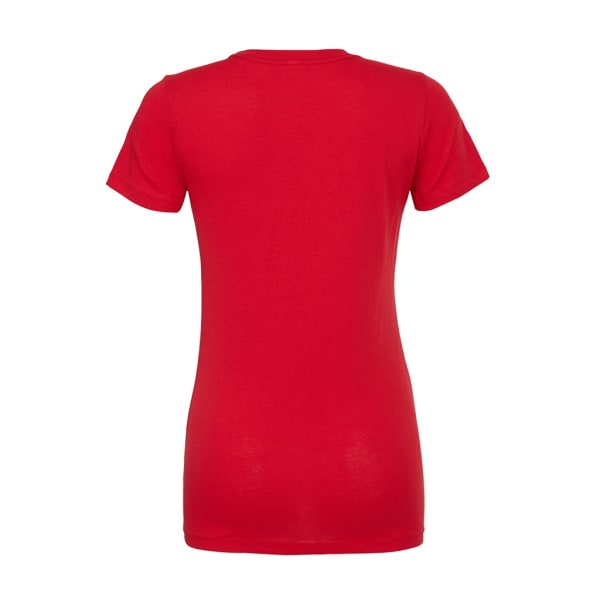 Bella + Canvas T-shirt avslappnad dam/dam L Röd Red L