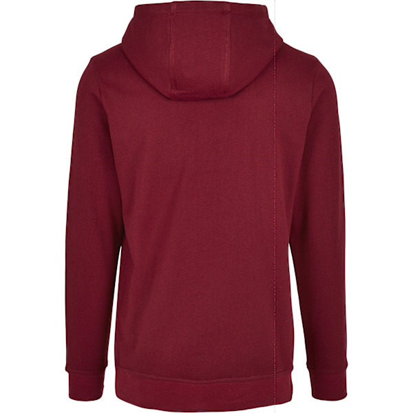 Bygg ditt varumärke Herr Basic Hoodie S Bourgogne Burgundy S