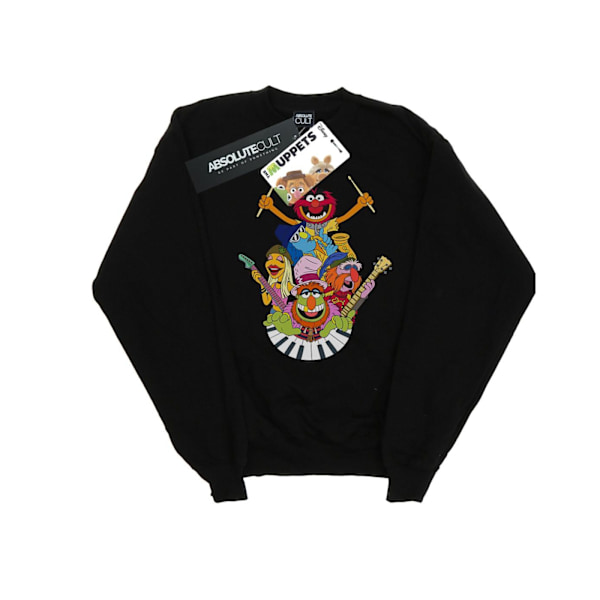 Disney Mens The Muppets Dr Teeth And The Electric Mayhem Sweats Black M