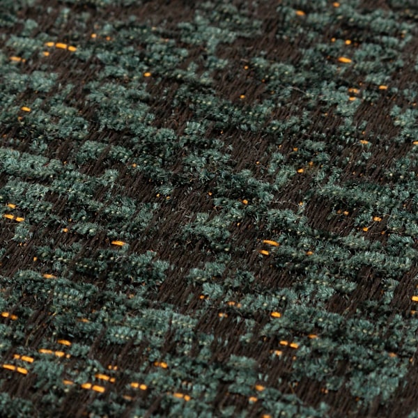 Paoletti Chenille Kuddeöverdrag med Kant 50cm x 50cm Smaragdgrön Emerald 50cm x 50cm