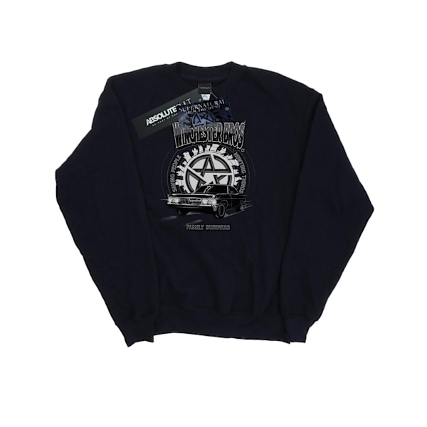 Supernatural Dam/Damer Winchester Bros Sweatshirt M Svart Black M