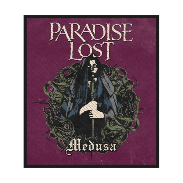 Paradise Lost Medusa Woven Patch One Size Flerfärgad Multicoloured One Size