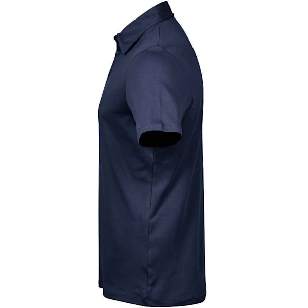 Tee Jays Herr Pima Bomull Interlock Poloshirt M Marinblå Navy M