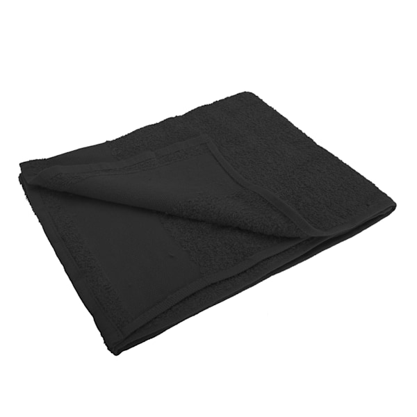 SOLS Island 50 Handduk (50 X 100cm) EN Svart Black ONE