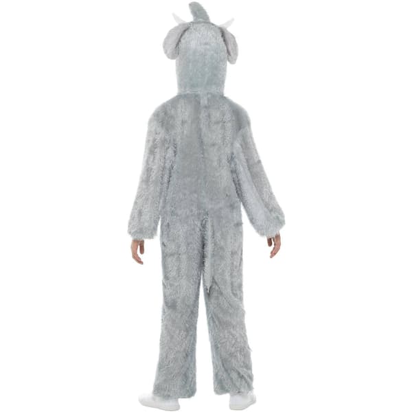 Smiffys Barn/Barn Elefantdräkt Set 7-9 År Grå/Vit Grey/White 7-9 Years