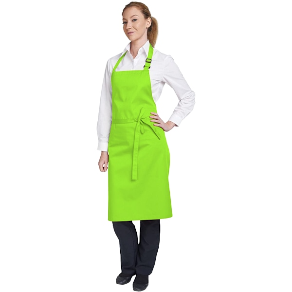 Dennys Flerfärgad Haklappsförkläde 28x36 tum (2-pack) One Size Lime Lime One Size