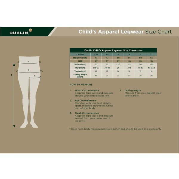 Dublin Supa-fit Pull On Knälapp Jodhpurs 27in för Barn Beige 27in