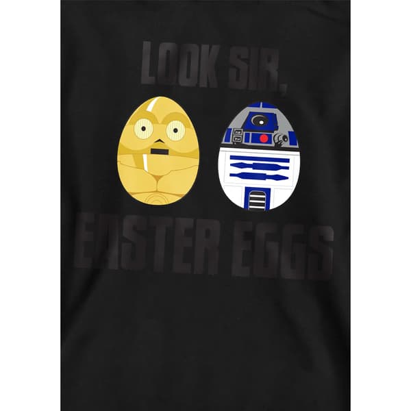 Star Wars Barn/Kids Look Sir, Easter Eggs Hoodie 7-8 år Black 7-8 Years