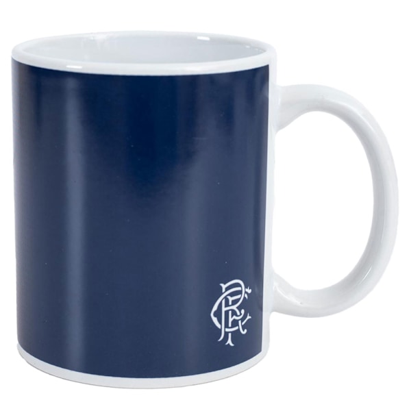 Rangers FC Halvton Mug En Storlek Röd/Vit/Kunglig Blå Red/White/Royal Blue One Size