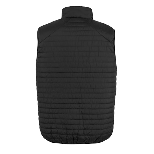 Result Unisex Vuxen Thermoquilt Gilet M Svart/Orange Black/Orange M