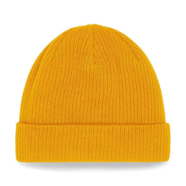 Beechfield Unisex Vuxenmössa En Storlek Senapsgul Mustard Yellow One Size